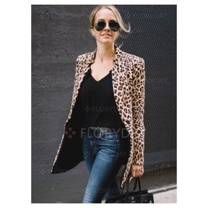 floryday leopard jacket